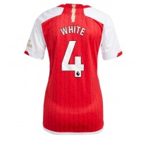 Dámy Fotbalový dres Arsenal Benjamin White #4 2023-24 Domácí Krátký Rukáv